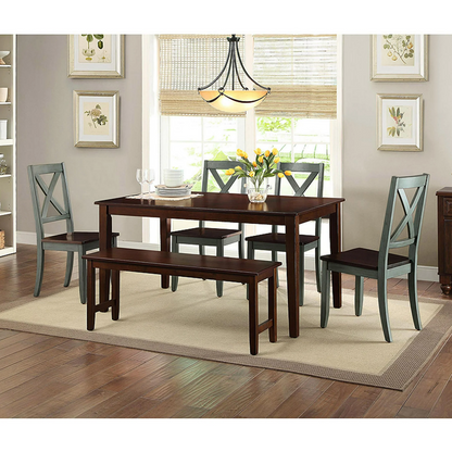 Better Homes and Gardens Maddox Crossing Dining Chair, Blue (Set of 2)