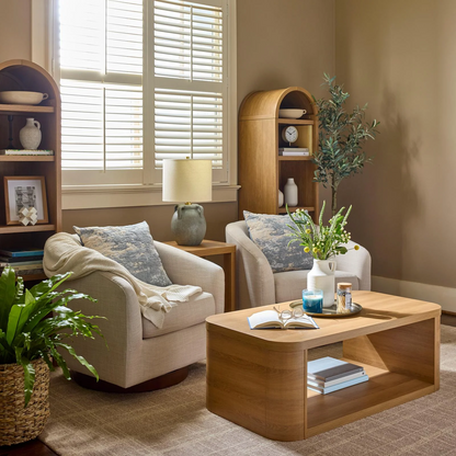 Better Homes & Gardens Juliet Narrow Arch Bookcase, Light Honey Finish